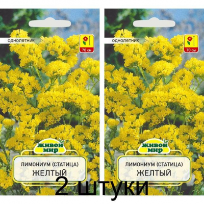Лимониум (Статица) Желтый - 0,1г (W. Legutko, Живой Мир) -2шт