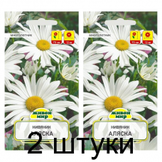 Семена Нивяник наибольший Аляска (W. Legutko) 0,5 г, РБ -2шт