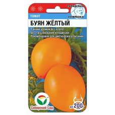 Семена Томат Буян желтый 20шт (Сиб Сад)