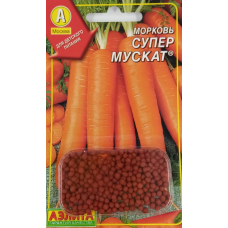 Морковь Супер Мускат, гранулы (Семена Аэлита) 2 гр.