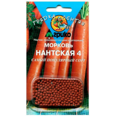 Морковь Нантская 4, гранулы (Семена Аэлита)