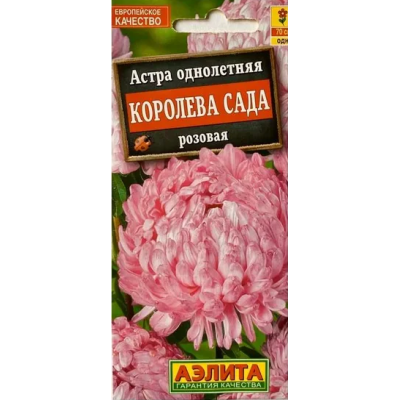 Астра Королева сада розовая (Семена Аэлита)