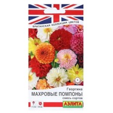 Георгина Махровые помпоны, смесь (Семена Аэлита)