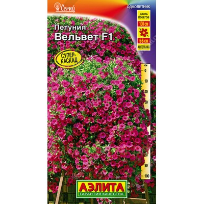 Петуния Вельвет F1 (Семена Аэлита)