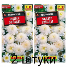 Хризантема Белые звезды (Семена Аэлита) - 2 штуки