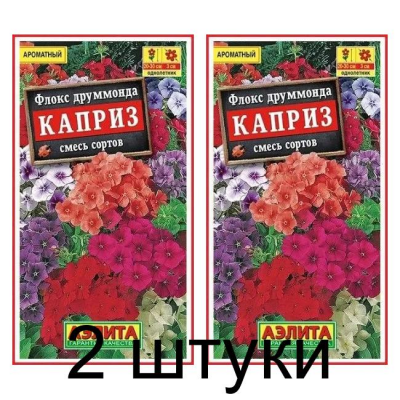 Флокс друммонда Каприз, смесь (Семена Аэлита) - 2 штуки