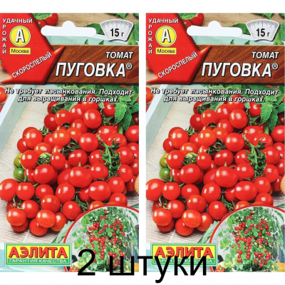 Томат комнатный Пуговка, 20 семян (Аэлита) -2шт