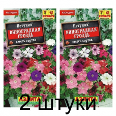 Петуния Виноградная гроздь, смесь (Семена Аэлита) - 2 штуки