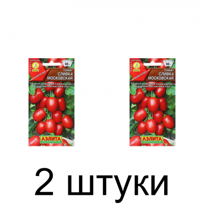 Томат Сливка московская (Семена Аэлита) - 2 штуки