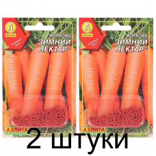 Морковь Зимний нектар, гранулы 300шт (Аэлита) -2шт