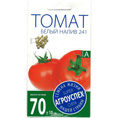 Семена Агроуспех Томат Белый налив 241 АУ 0,3г