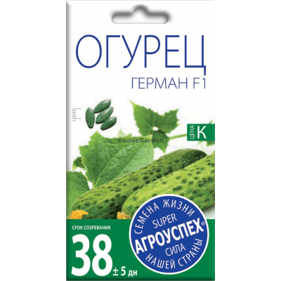 Огурец корнишон Герман F1, 7 семян (Агроуспех)