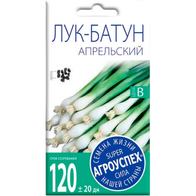 Лук-батун Апрельский АУ 1г семена Агроуспех