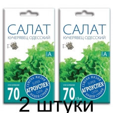 Салат Кучерявец Одесский АУ 0,5г семена Агроуспех - 2 штуки