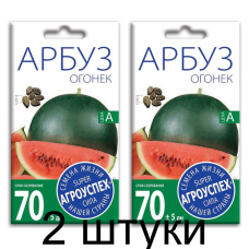 Арбуз Огонек АУ 1г семена Агроуспех - 2 штуки