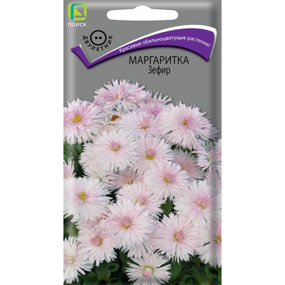 Маргаритка Зефир (Семена Поиск) 01,г