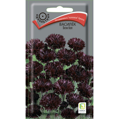 Василек Блэк Бол, 1г (Семена Поиск)