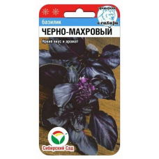 Базилик Черно махровый 0,5гр (Семена Сиб Сад)