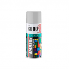 Эмаль аэрозольная  KUDO светло-серая, 520мл
