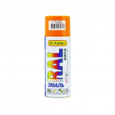 Эмаль Dr.Farber аэроз. акрил универс. RAL 2008 глянц., 520мл