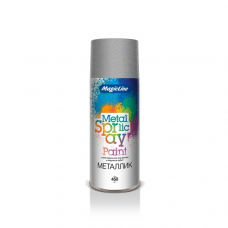 Краска аэроз. MagicLine металлик серебро RAL110M, 265г