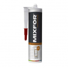 Герметик MIXFOR HiTemp +1500C Sealant жаростойкий черный, 260мл