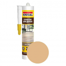 Герметик SOUDAL для паркета дуб, 280мл