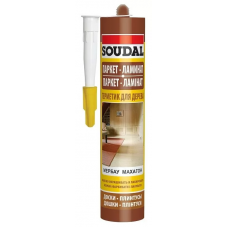 Герметик SOUDAL для паркета махагон, 280мл