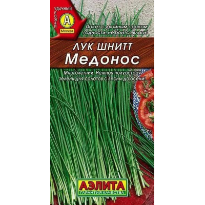 Лук шнитт Медонос, многолетний - 0,5г (Семена Аэлита)