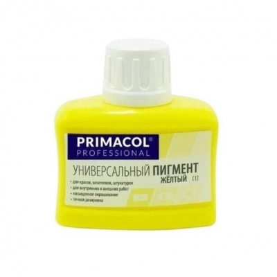 Краситель Primacol 01 Желтый, 80мл