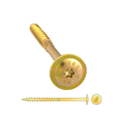 Шуруп DOMAX  арт.CT 08200 с/нарез. д/дерева, прессшайба 8х200 (1шт)