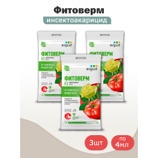 Фитоверм AVGUST Инсектоакарицид (4мл) -3шт