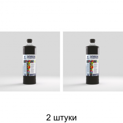 Удобрение органическое uTerra Эликсир плодородия. Здоровые ягоды. (1л) -2 шт