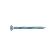 Саморез УНИВЕРСАЛЬНЫЙ белый цинк по ДЕРЕВУ, ДСП, ПВХ 4.0х70 (уп=30шт) ЕКТ