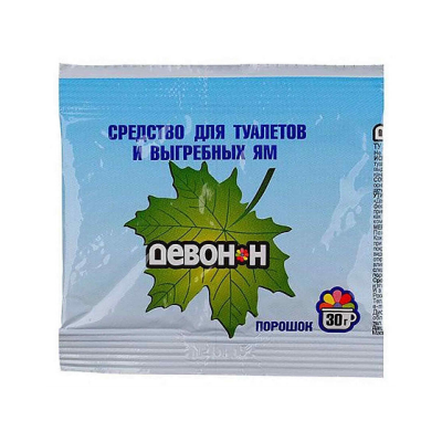 Средство Девон-Н для биотуалетов, выгребных ям и септиков (30г)