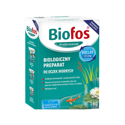 Средство Biofos Professional Биологическое для очистки прудов (1кг)