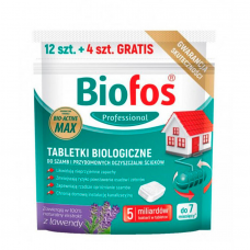 Средство Biofos Professional для септиков, очист.станц. (уп=12шт) +4шт бесплатно