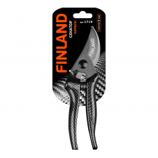 Секатор FINLAND Карбон 1719 плоск.