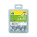 Саморез КРОВЕЛЬНЫЙ с резин.прокл. 4,8х35 сверло PT1, RAL 9003 (уп=50шт_WBOX