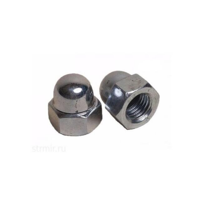 Гайка колпачковая М6 цинк, DIN 1587, прочн.6 (уп=10шт)_МОНТАЖ_BM001210