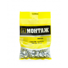 Гайка М6, цинк, прочн. 6 DIN 934 (уп=50шт)_МОНТАЖ_BM001660