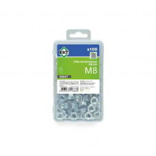 Гайка М8, цинк, прочн. 8 DIN 934 в контейнере (уп=100шт)_BOX