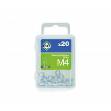 Гайка М4, цинк, прочн. 6 DIN 934 (уп=20шт) ЕКТ