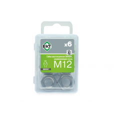 Гайка 6-гранная нерж.сталь М12, DIN934, ЕКТ (уп=6шт)