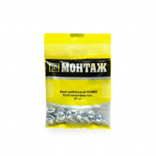 Винт мебельный 5х10 шлиц KOMBI, цинк (уп=25шт)_МОНТАЖ_BM001350