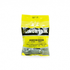 Винт мебельный 6х50 шлиц KOMBI, цинк (уп=10шт)_МОНТАЖ_BM001367