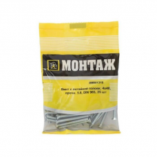 Винт потайн цинк 4х40 прочн.5.8 DIN 965 (уп=25шт)_МОНТАЖ_BM001318