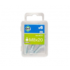 Винт цилиндр цинк 8х20 с внутр.6-гранн., прочн.8.8 DIN912 (уп=6шт)_BOX