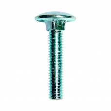 Болт мебельный М5х60 DIN 603, прочн. 4.8, цинк (уп=10шт)