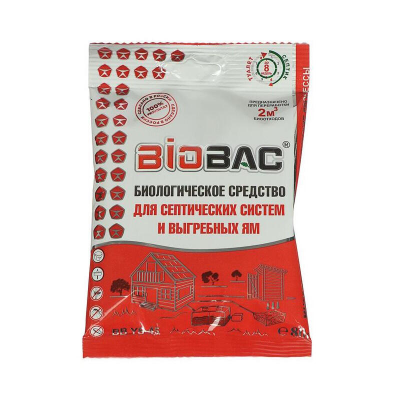 Средство Bio Bac для септических систем и выгребных ям (80г)